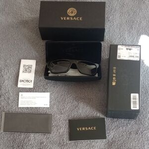 Versace Black Sunglasses